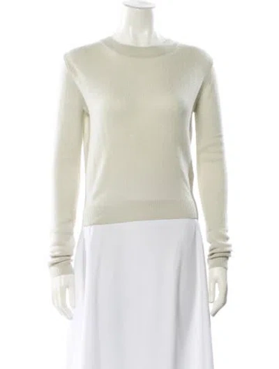 Pre-owned Éterne Cashmere Crew Neck Sweater In Neutral