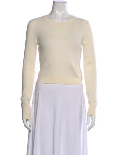 Pre-owned Éterne Cashmere Crew Neck Sweater In Neutral