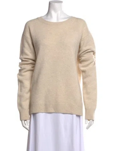 Pre-owned Éterne Cashmere Crew Neck Sweater In Pink