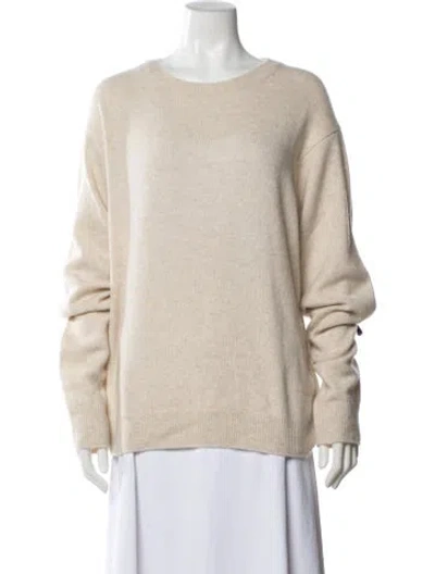 Pre-owned Éterne Cashmere Crew Neck Sweater In Pink