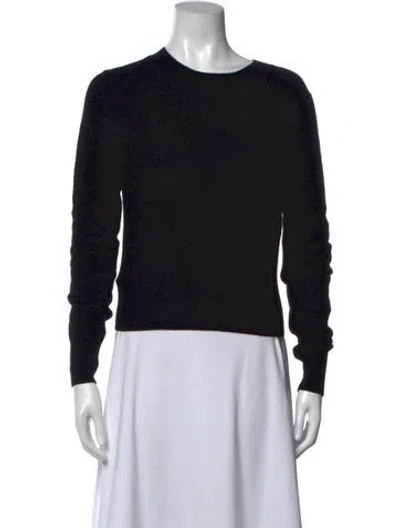 Pre-owned Éterne Cashmere Crew Neck Sweater W/ Tags In Black