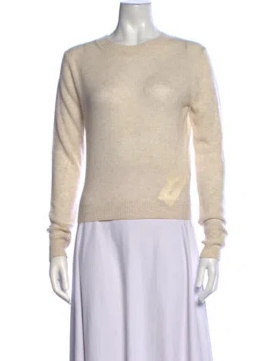 Pre-owned Éterne Cashmere Crew Neck Sweater W/ Tags In Neutrals