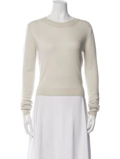 Pre-owned Éterne Cashmere Crew Neck Sweater W/ Tags In Neutrals
