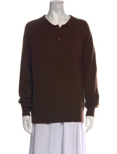 Pre-owned Éterne Cashmere Sweater In Brown