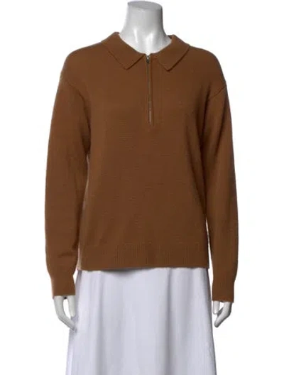 Pre-owned Éterne Cashmere Sweater In Brown