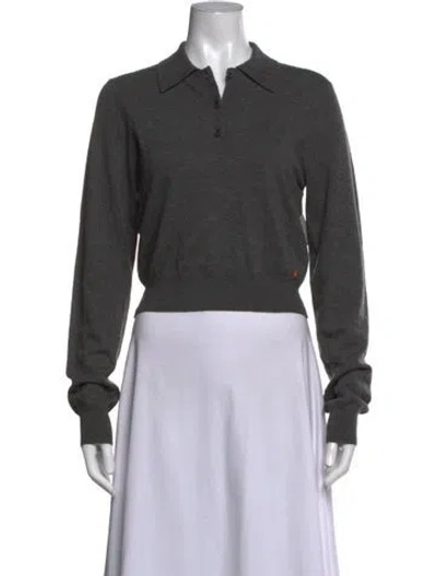 Pre-owned Éterne Cashmere Sweater In Grey