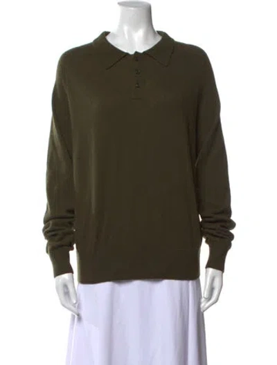 Pre-owned Éterne Cashmere Sweater W/ Tags In Green