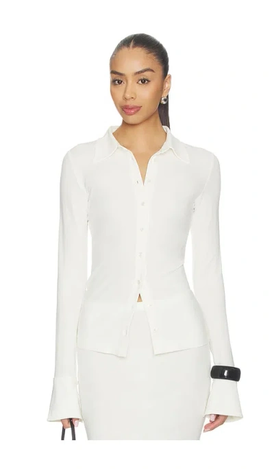 Éterne Charlie Top In White