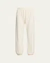 Éterne Classic French Terry Cinched-cuff Sweatpants In Neutral