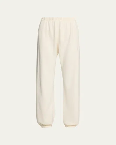 Éterne Classic French Terry Cinched-cuff Sweatpants In Neutral