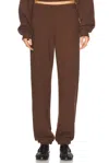 Éterne Classic Sweatpant In Chocolate