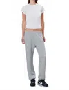 Éterne Classic Sweatpant In Heather Grey In Gray