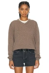 Éterne Clive Drop-shoulder Cashmere Jumper In Millet
