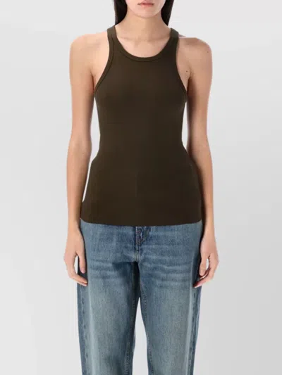 ÉTERNE CLOSE FIT RIBBED RACERBACK TANK