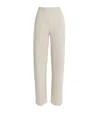 Éterne Cotton-blend Wide-leg Sweatpants In White