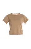 Éterne Cotton-modal Baby T-shirt In Brown