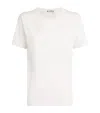 Éterne Cotton-modal Boyfriend T-shirt In White
