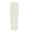 Éterne Emma Cashmere Maxi Skirt In Neutral