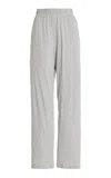 Éterne Cotton-modal Lounge Pants In Grey