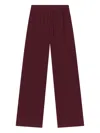 Éterne Cotton Track Pants In Red