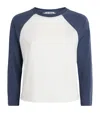 Éterne Cotton-modal Baseball T-shirt