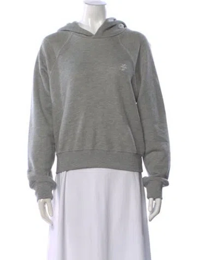 Pre-owned Éterne Crew Neck Long Sleeve Hoodie In Neutral