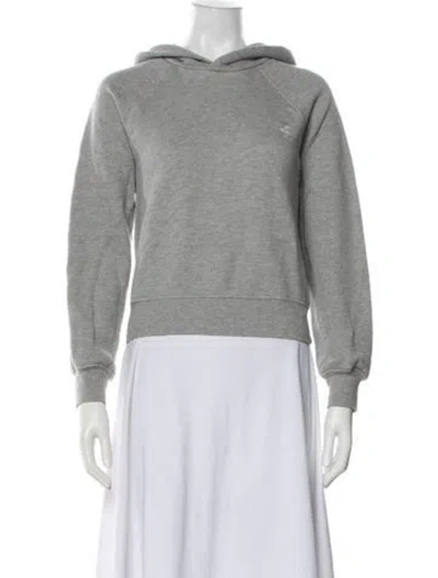 Pre-owned Éterne Crew Neck Long Sleeve Sweatshirt In Gray