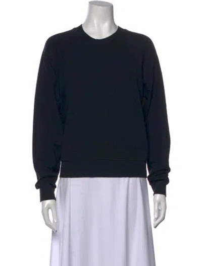 Pre-owned Éterne Crew Neck Long Sleeve Sweatshirt W/ Tags In Black