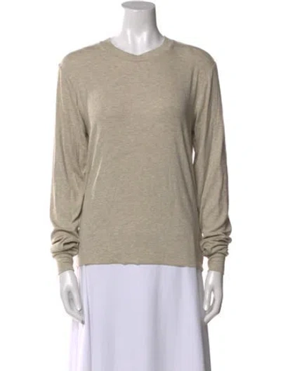 Pre-owned Éterne Crew Neck Long Sleeve Sweatshirt W/ Tags In Neutral