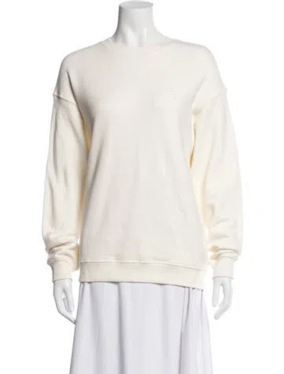 Pre-owned Éterne Crew Neck Long Sleeve Sweatshirt W/ Tags In Neutrals