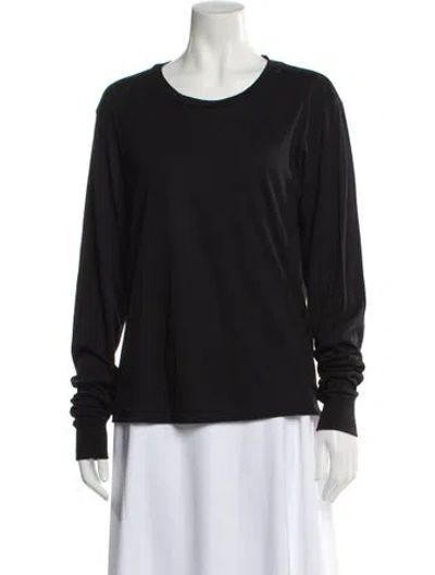 Pre-owned Éterne Crew Neck Long Sleeve T-shirt W/ Tags In Gray