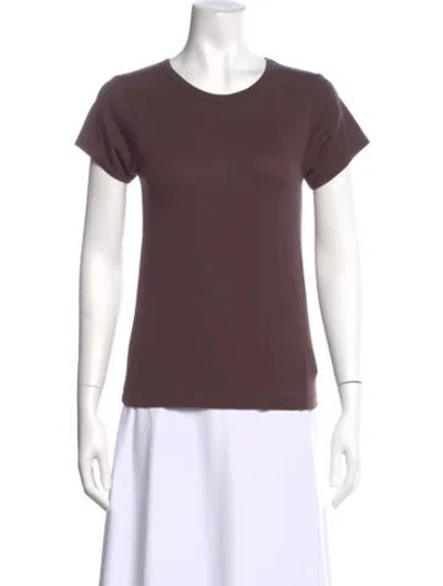 Pre-owned Éterne Crew Neck Short Sleeve T-shirt In Black