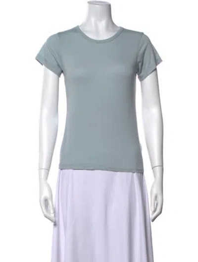 Pre-owned Éterne Crew Neck Short Sleeve T-shirt In Blue