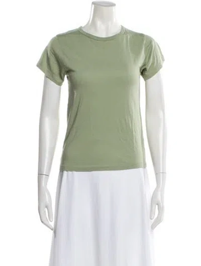 Pre-owned Éterne Crew Neck Short Sleeve T-shirt In Green