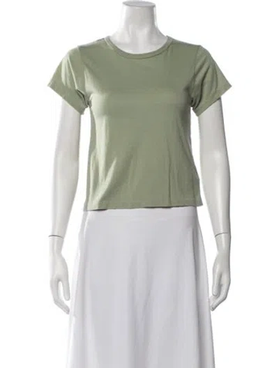 Pre-owned Éterne Crew Neck Short Sleeve T-shirt In Green