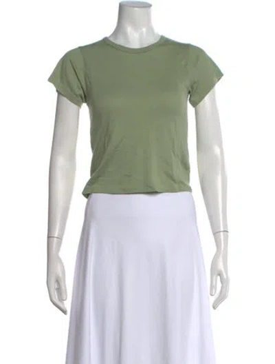 Pre-owned Éterne Crew Neck Short Sleeve T-shirt In Green