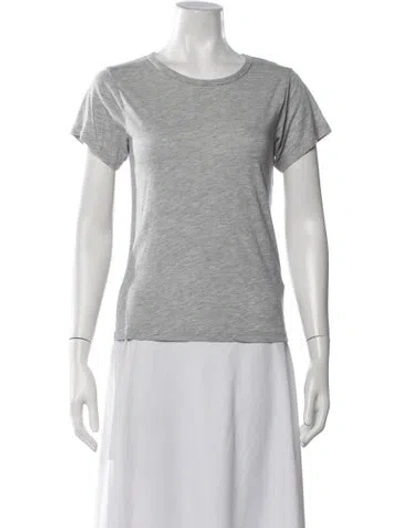 Pre-owned Éterne Crew Neck Short Sleeve T-shirt In Grey