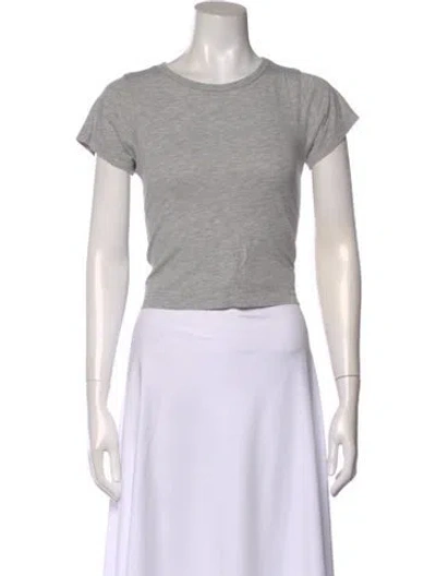 Pre-owned Éterne Crew Neck Short Sleeve T-shirt In Neutral