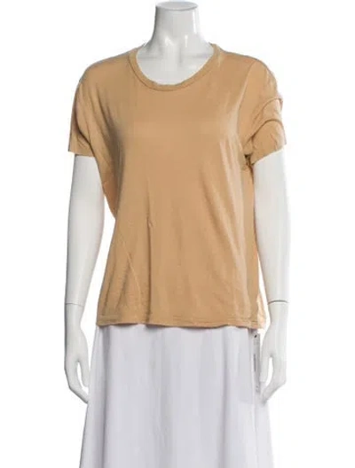 Pre-owned Éterne Crew Neck Short Sleeve T-shirt In Neutral