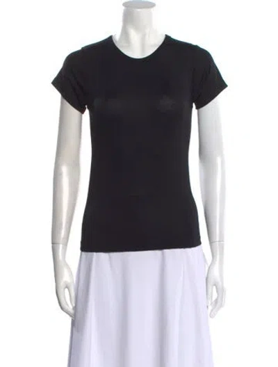 Pre-owned Éterne Crew Neck Short Sleeve T-shirt W/ Tags In Black