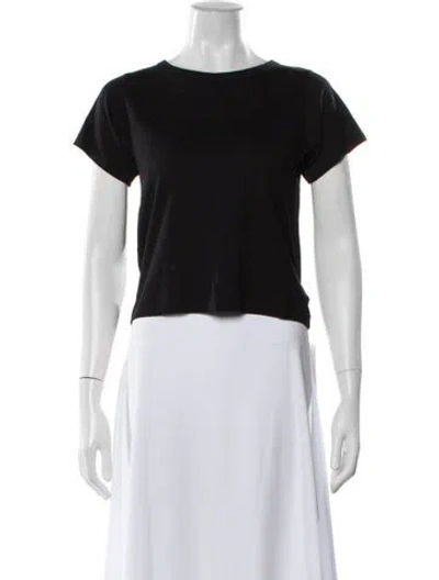 Pre-owned Éterne Crew Neck Short Sleeve T-shirt W/ Tags In Black