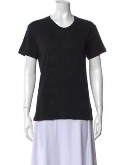 Pre-owned Éterne Crew Neck Short Sleeve T-shirt W/ Tags In Black