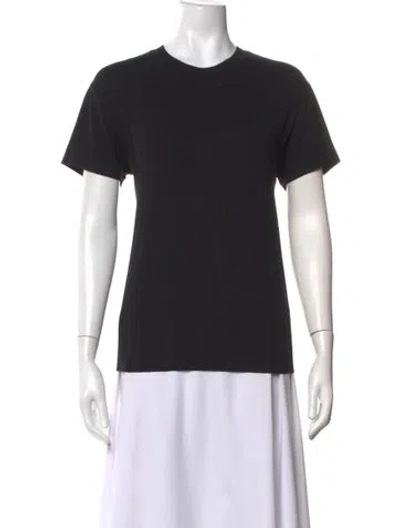 Pre-owned Éterne Crew Neck Short Sleeve T-shirt W/ Tags In Black