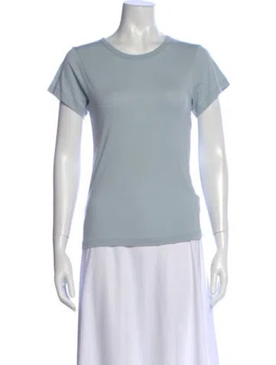 Pre-owned Éterne Crew Neck Short Sleeve T-shirt W/ Tags In Blue