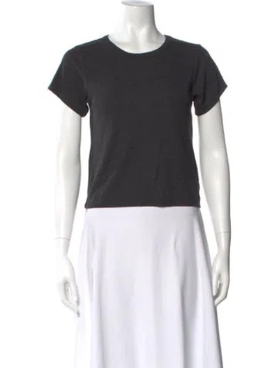 Pre-owned Éterne Crew Neck Short Sleeve T-shirt W/ Tags In Gray