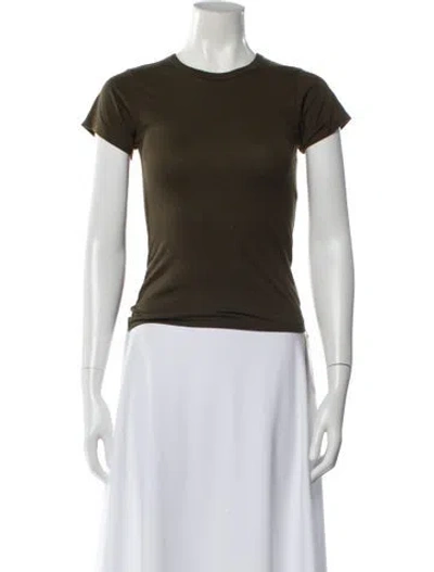 Pre-owned Éterne Crew Neck Short Sleeve T-shirt W/ Tags In Green