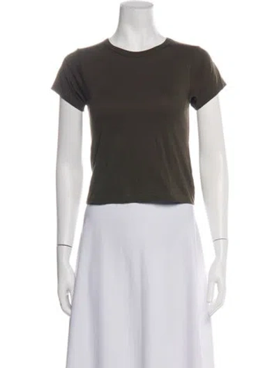 Pre-owned Éterne Crew Neck Short Sleeve T-shirt W/ Tags In Green