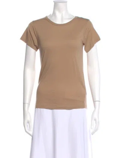 Pre-owned Éterne Crew Neck Short Sleeve T-shirt W/ Tags In Neutral