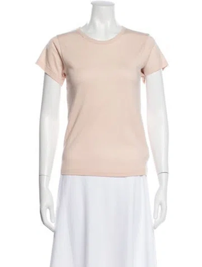 Pre-owned Éterne Crew Neck Short Sleeve T-shirt W/ Tags In Pink