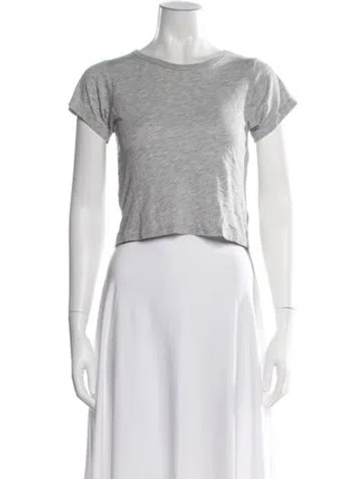Pre-owned Éterne Crew Neck Short Sleeve T-shirt In White